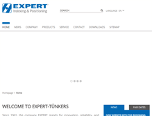 Tablet Screenshot of expert-tuenkers.com